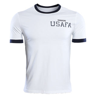 White Captain Marvels USAFA Bootcamp T-Shirt for Men