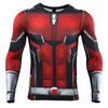 Avengers 4 Endgame ANT MAN Long Sleeve Compression Shirt for Men