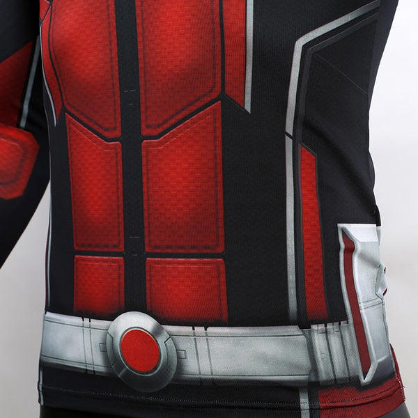 Avengers 4 Endgame ANT MAN Long Sleeve Compression Shirt for Men