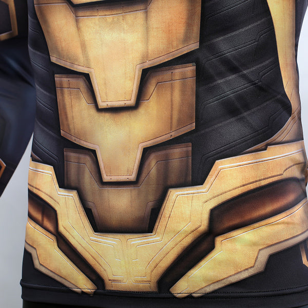 Avengers 4 Endgame THANOS Long Sleeve Compression Shirt for Men
