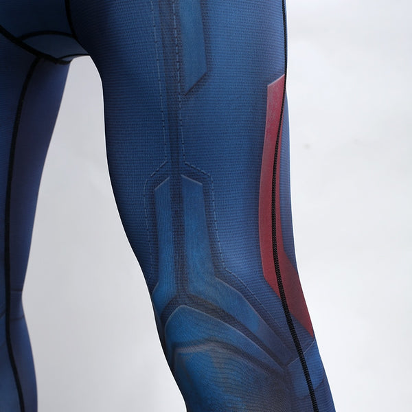 Avengers 4 Endgame CAPTAIN AMERICA Compression Tights for Men