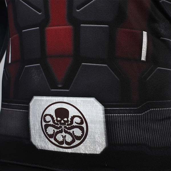 Avengers 4 Endgame HYDRA Long Sleeve Compression Shirt for Men