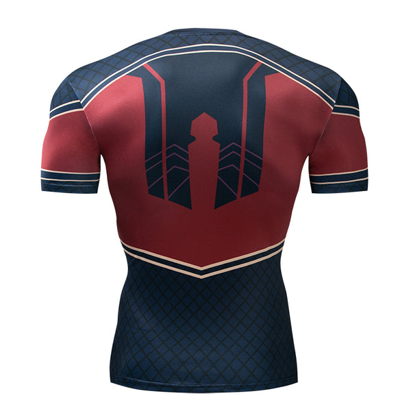 SPIDERMAN Short Sleeve Compression Shirt