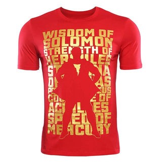 Casual SHAZAM Cotton T-Shirt for Men