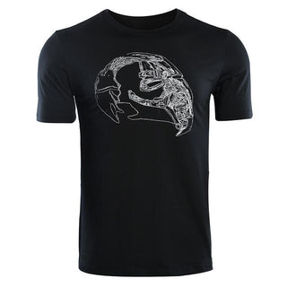 Casual IRON MAN Mask Short Sleeve T-Shirt for Men