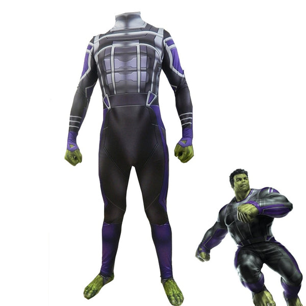 Avengers 4 HULK Jumpsuit Costume for Men