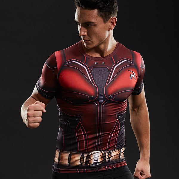 ROBIN Compression Shirt for Men (Short Sleeve)