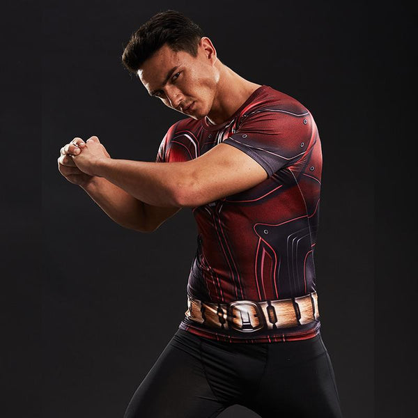 ROBIN Compression Shirt for Men (Short Sleeve)