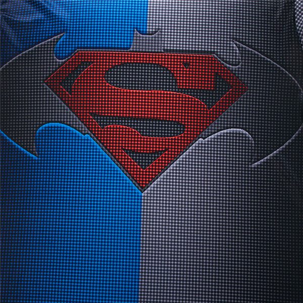 BATMAN vs. SUPERMAN Long Sleeve Compression Shirt For Men