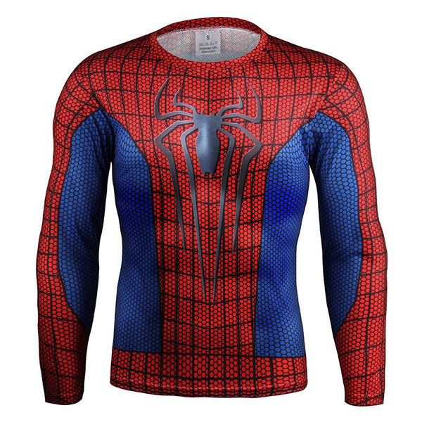 SPIDERMAN Compression Shirt – ME SUPERHERO