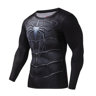 SPIDERMAN Compression Shirt for Men (Long Sleeve)