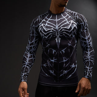 SPIDERMAN Compression Shirt for Men (Long Sleeve)