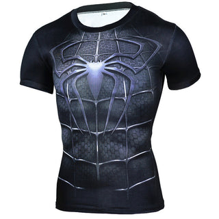 SPIDERMAN Compression Shirt for Men (Short Sleeve)