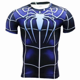 SPIDERMAN Compression Shirt for Men (Short Sleeve)