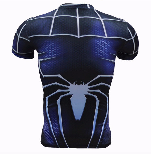 SPIDERMAN Compression Shirt for Men (Short Sleeve)