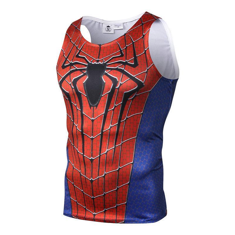 spiderman muscle shirt