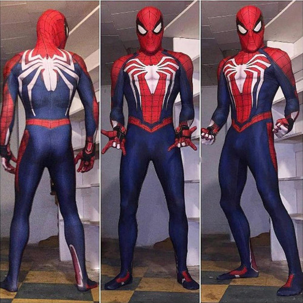SPIDERMAN PS4 Cosplay Costume for Men