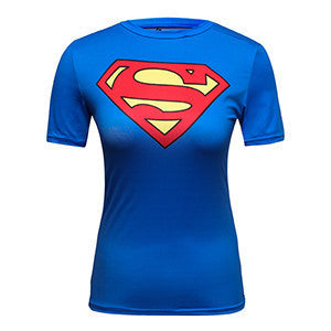 SUPERGIRL Running Compression Shirt for Women – ME SUPERHERO