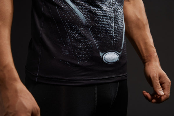 SUPERMAN Compression Shirt for Men (Long Sleeve)