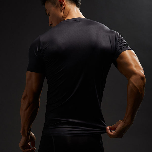 SUPERMAN Compression Shirt for Men (Short Sleeve)