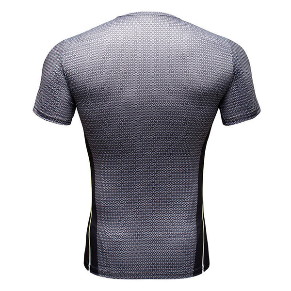 SUPERMAN Compression Shirt for Men (Short Sleeve)