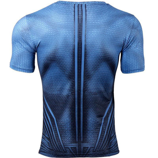 SUPERMAN Compression Shirt for Men (Short Sleeve)