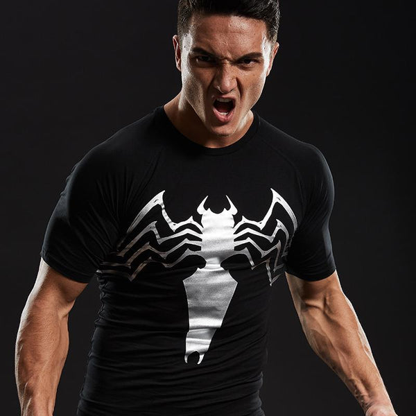 VENOM Compression Shirt for Men (Short Sleeve)