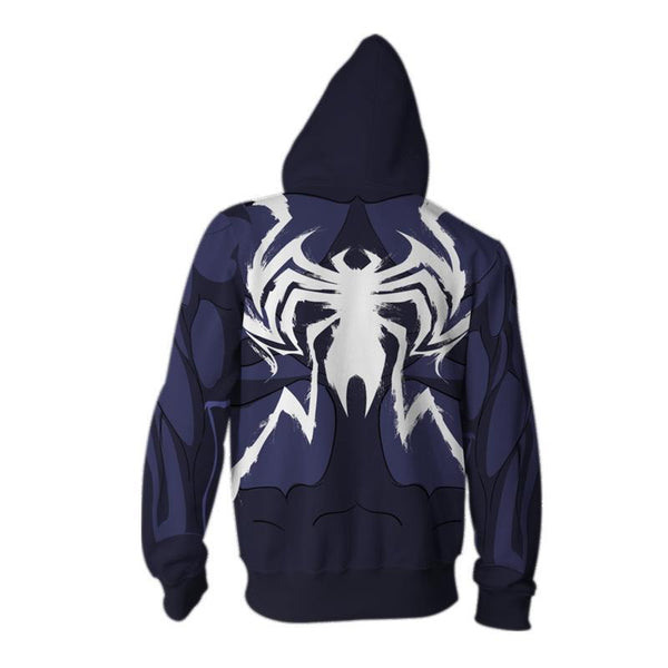 Blue VENOM Hoodie Jacket