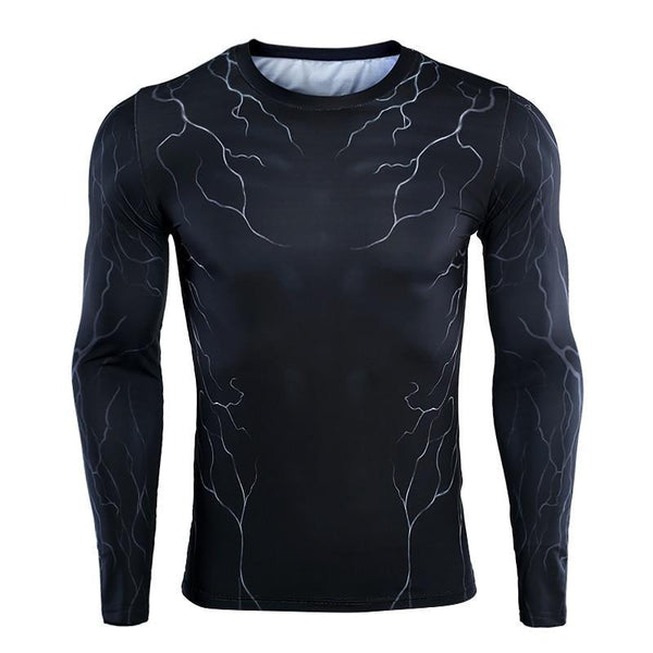 VENOM Long Sleeve Compression Shirt for Men