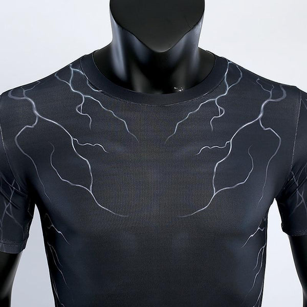 VENOM Short Sleeve Compression Shirt for Men