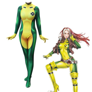 X-MEN Anna Marie Rogue Cosplay Costume for Women